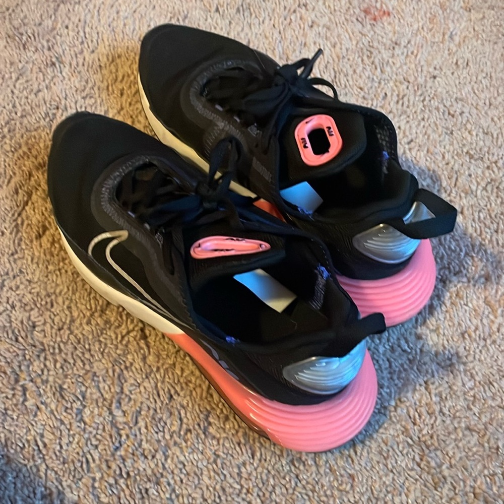 pink black purple, Nike air